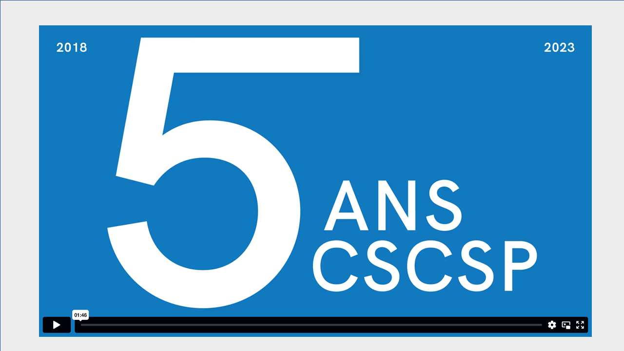 5 ans CSCSP preview