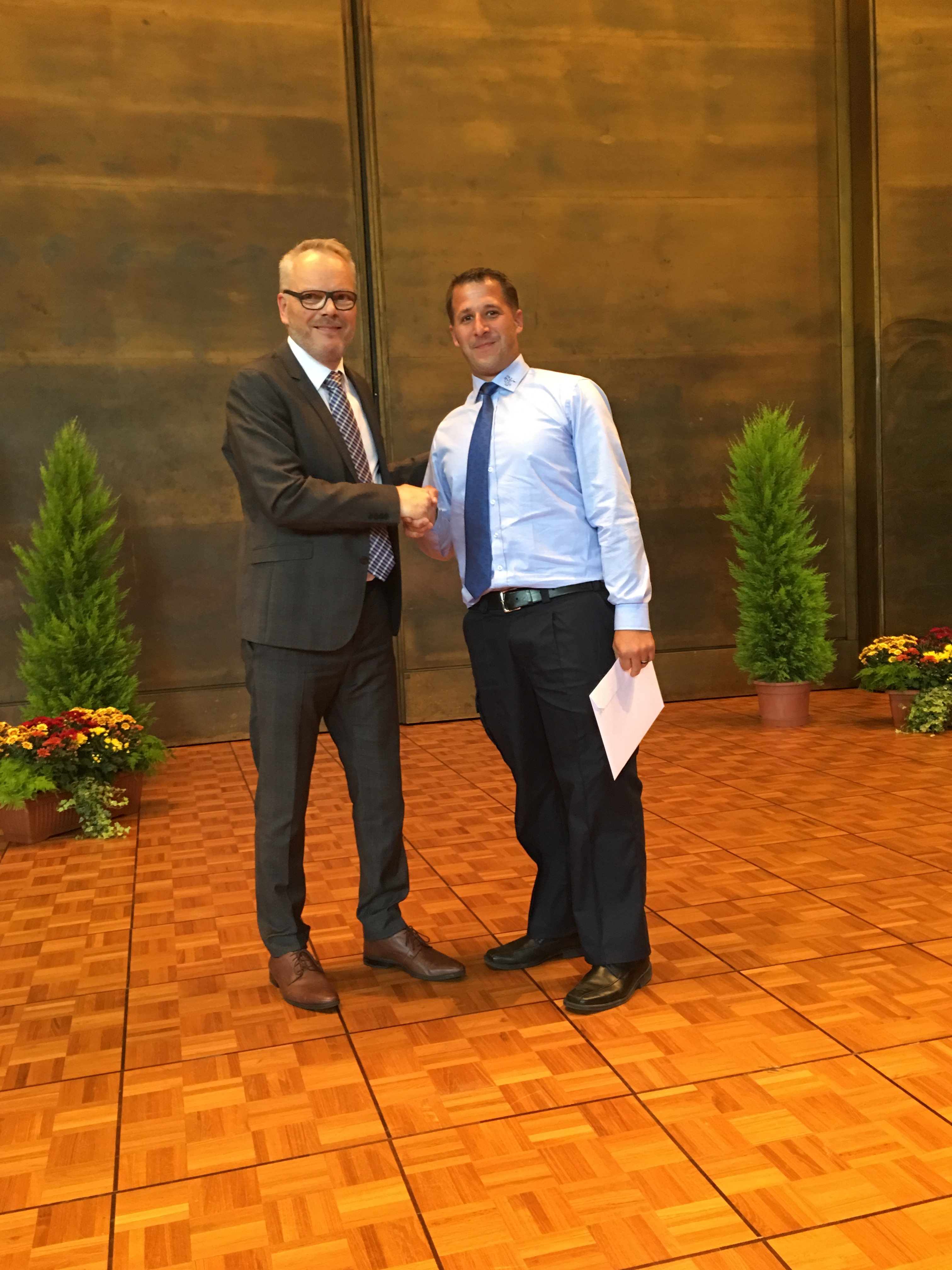 M. Gysel, Preis für beste Prüfung des Ostschweizer Konkordats, J. Keel Konkordatssekretär