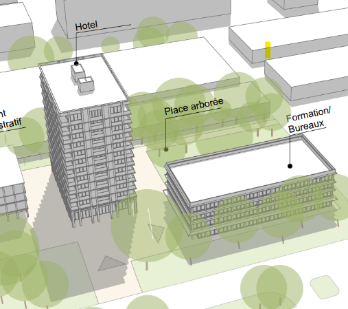 Immeubles CSCSP - Image : Marly Innovation Center