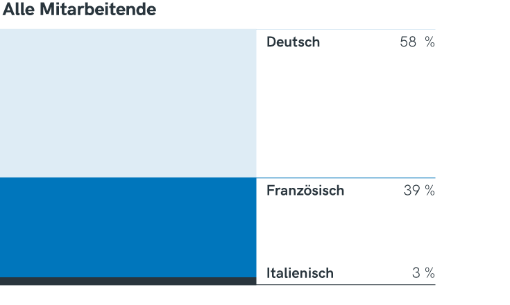 Diagramm Sprachenverteilung