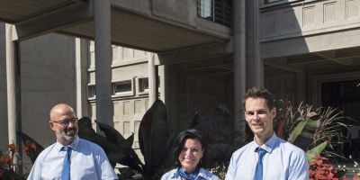 Diplômée - Diplômés de la Suisse Allemande:  Avni Bejta, Cornelia Schmutz, Peter Guntlin 